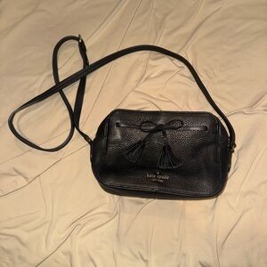 Kate Spade Black Tassel Crossbody Bag